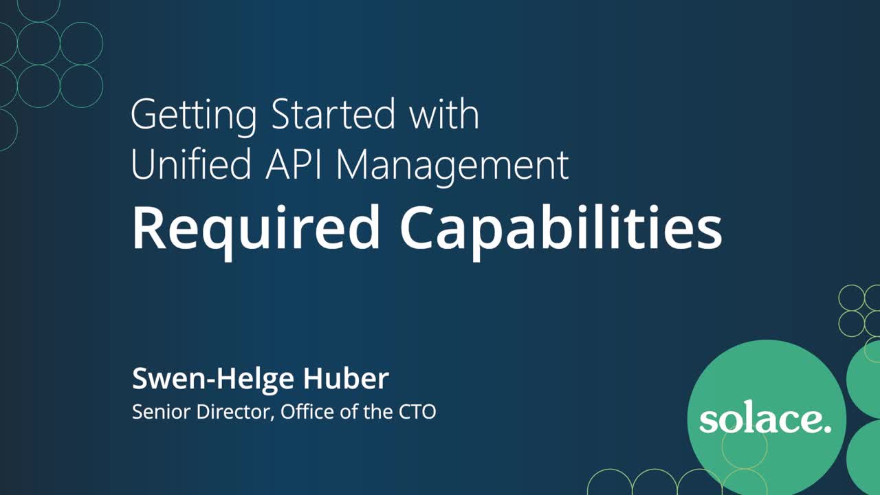Key Capabilities Required - video